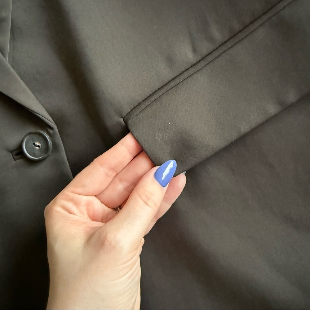 Vince - Boyfriend Blazer - Deep Laurel (Green) - Picture 5 of 14